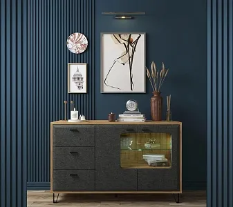 Витринный образец - Тумба Грейс KOM2W3S фото 3